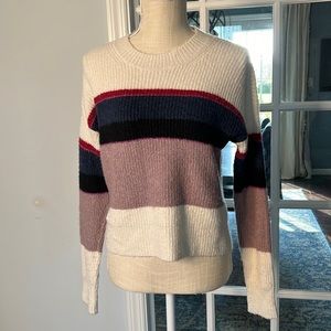AMERICAN EAGLE crewneck stripe sweater, XS